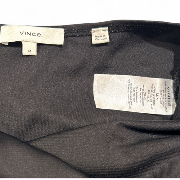 Vince Halter Bodysuit Black Size M #00215 - Picture 10 of 13